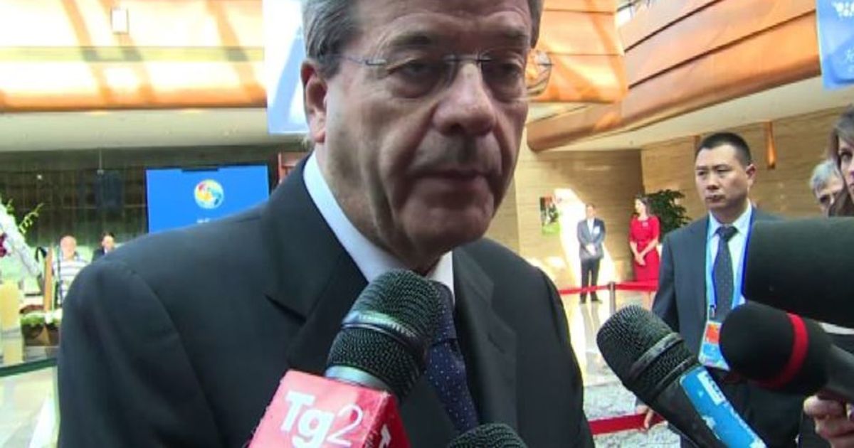 Gentiloni in Cina: Preoccupa la situazione in Corea del Nord