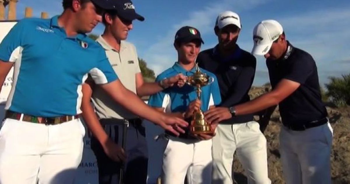 Ryder cup, da Agrigento parte il cammino verso Roma 2022