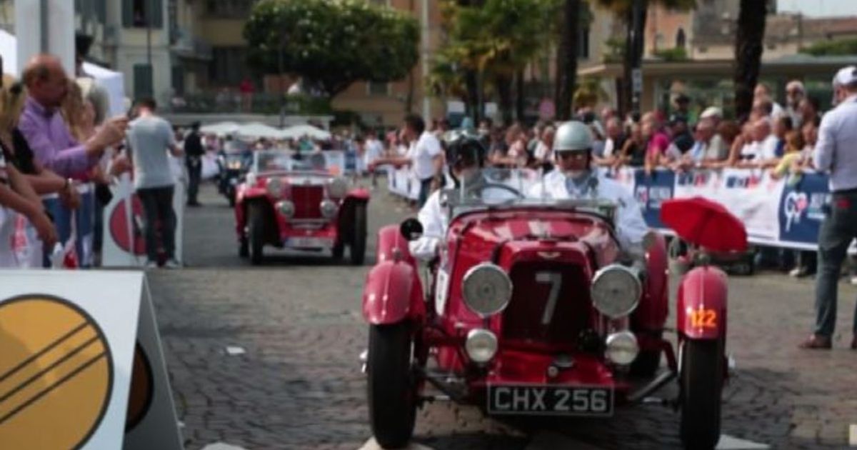 Mille Miglia 2017, la seconda tappa da Padova a Roma
