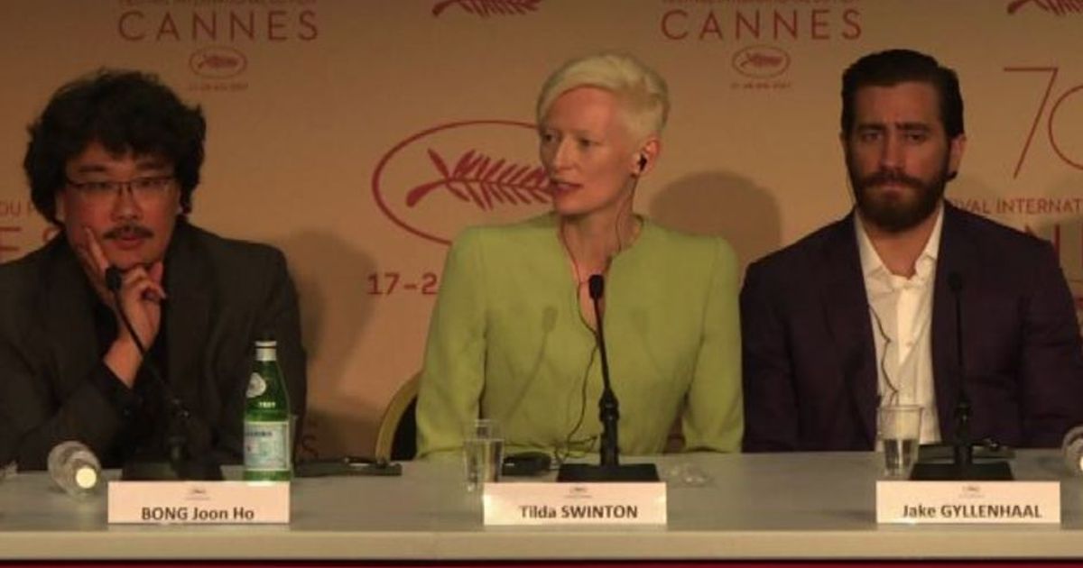 A Cannes “Okja” di Netflix. Tilda Swinton: c’è posto per tutti
