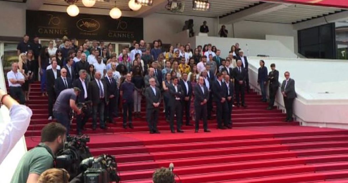 Cannes, un minuto di silenzio per la strage di Manchester