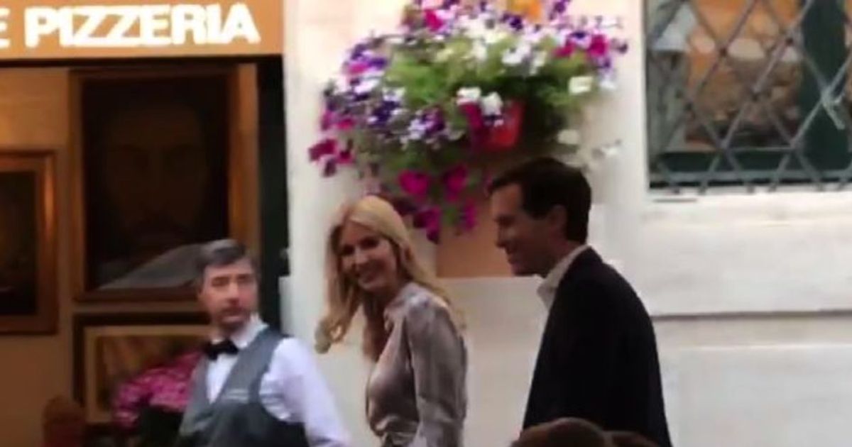 Strade chiuse, Ivanka Trump cena da Sabatino a Sant’Ignazio
