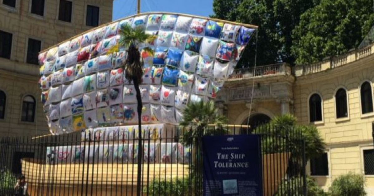 The Ship of Tolerance: una barca a vela nel cuore di Roma