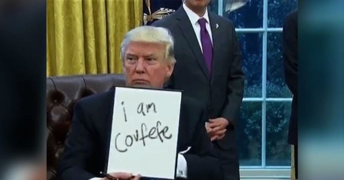#covfefe, giallo sul tweet criptico di Donald Trump