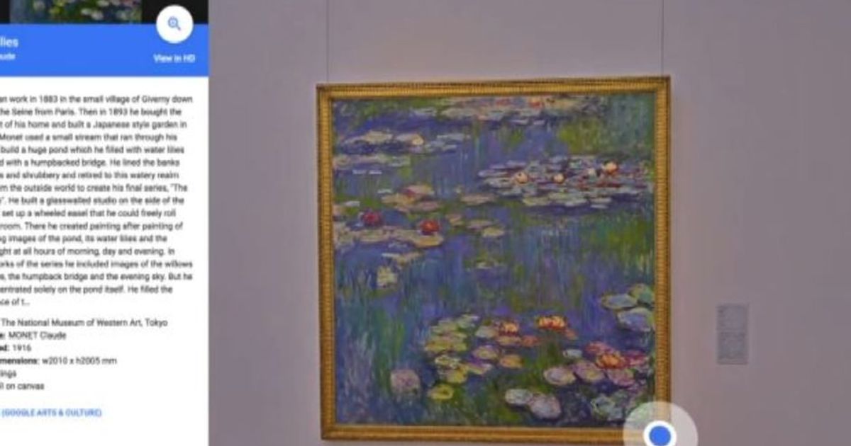 Esplorare e approfondire l’arte, novità nelle ricerche su Google