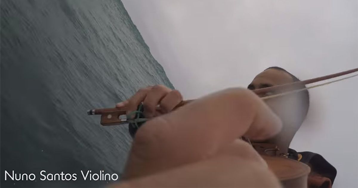 Una sfida sportiva e musicale per Nuno Santos