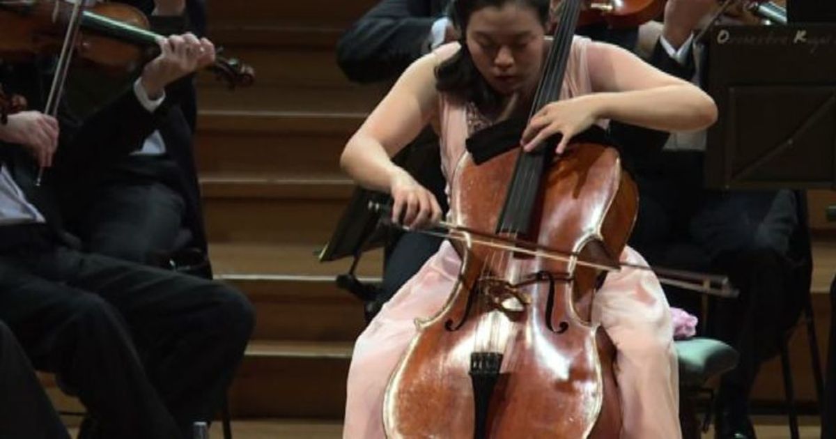 Seung-min star del violoncello a Bruxelles tra i big della musica