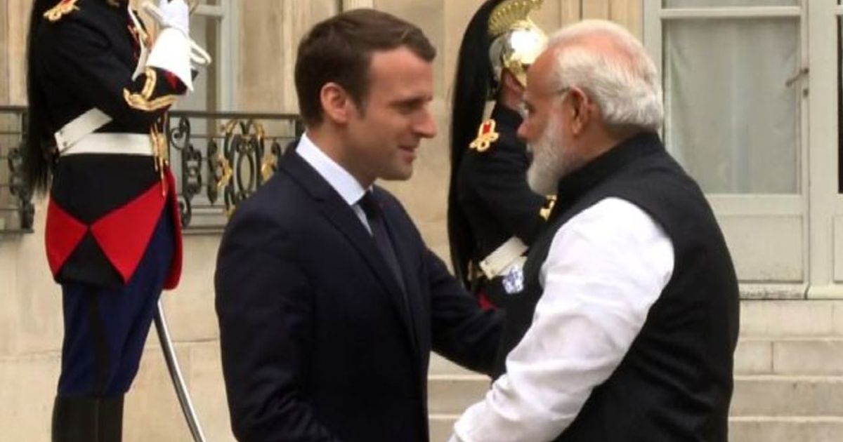 Il premier indiano Modi da Macron: clima al centro dei colloqui