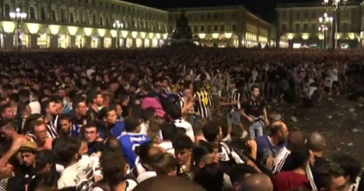 Torino: falso allarme bomba, il panico tra i tifoso juventini