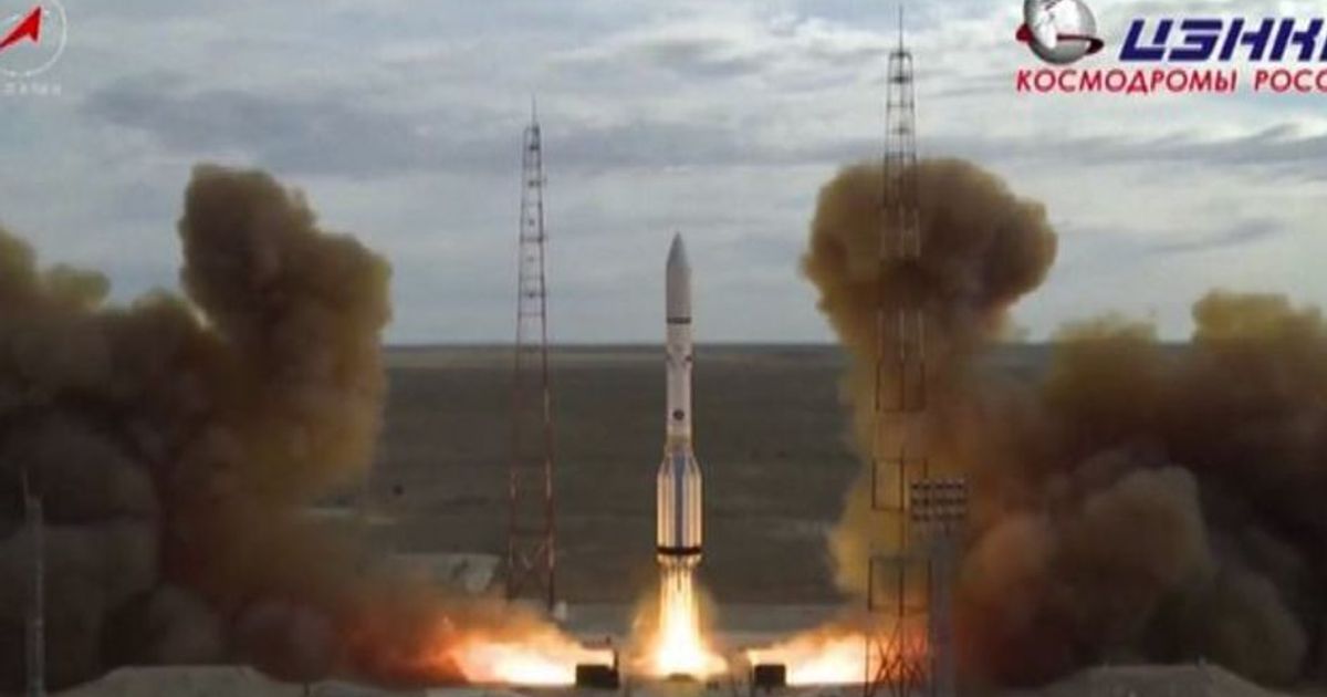 Russia lancia con successo razzo Proton con satellite Usa