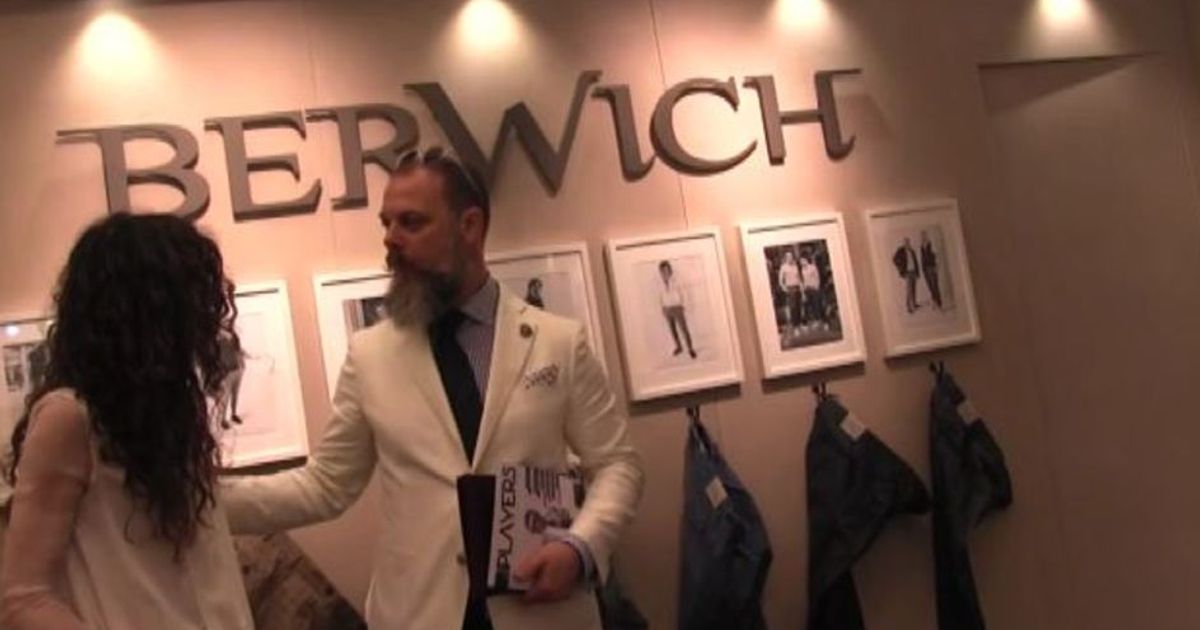 Pitti uomo, le macchie intelligenti di colore di Berwich