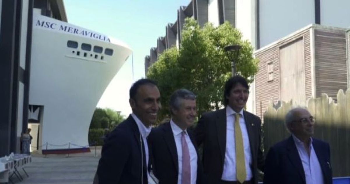 Nave da crociera Msc Meraviglia nuova attrazione Cinecittà World