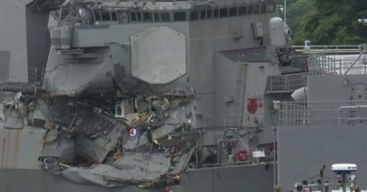 Giappone, trovati corpi dei marinai Usa dispersi dopo collisione