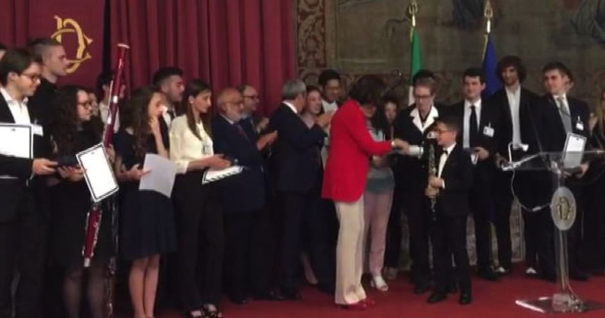 Festa della Musica, Boldrini premia i giovani musicisti