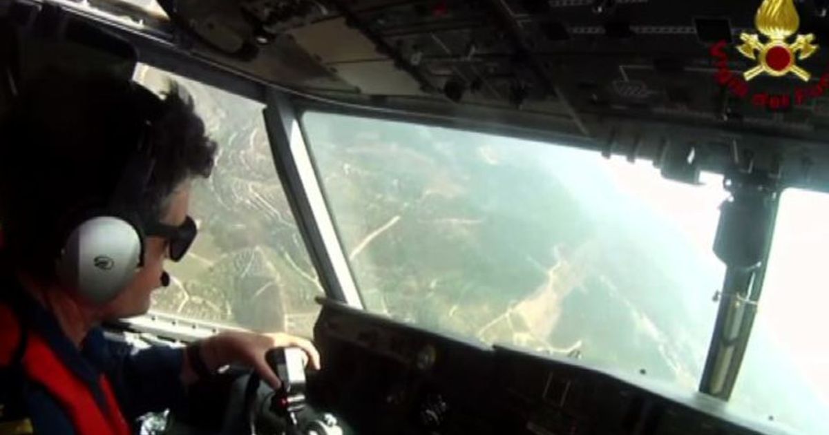 Portogallo, i Canadair italiani impegnati a Pedrogao Grande