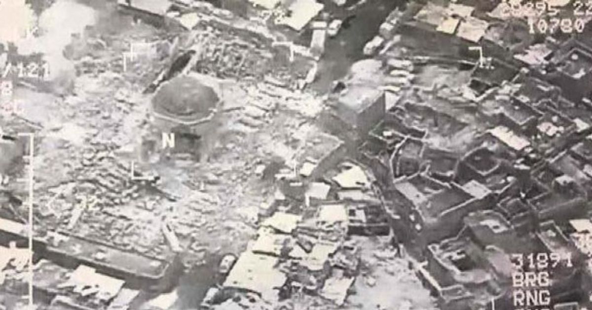 Iraq, distrutta la moschea dove Baghdadi proclamò il califfato