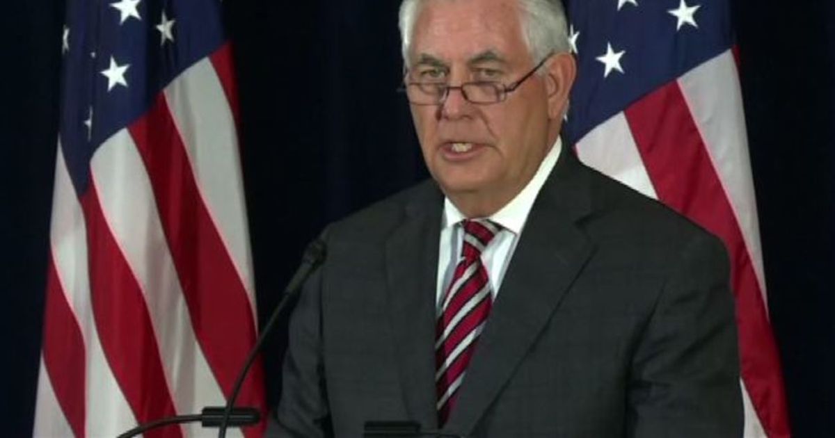 Usa, Tillerson: Cina aumenti pressione su regime della Nordcorea
