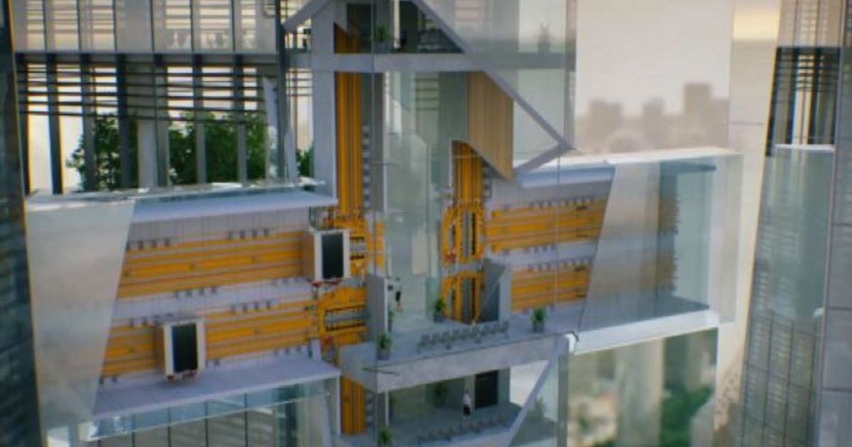 L’ascensore orizzontale di Harry Potter e Willy Wonka è realtà