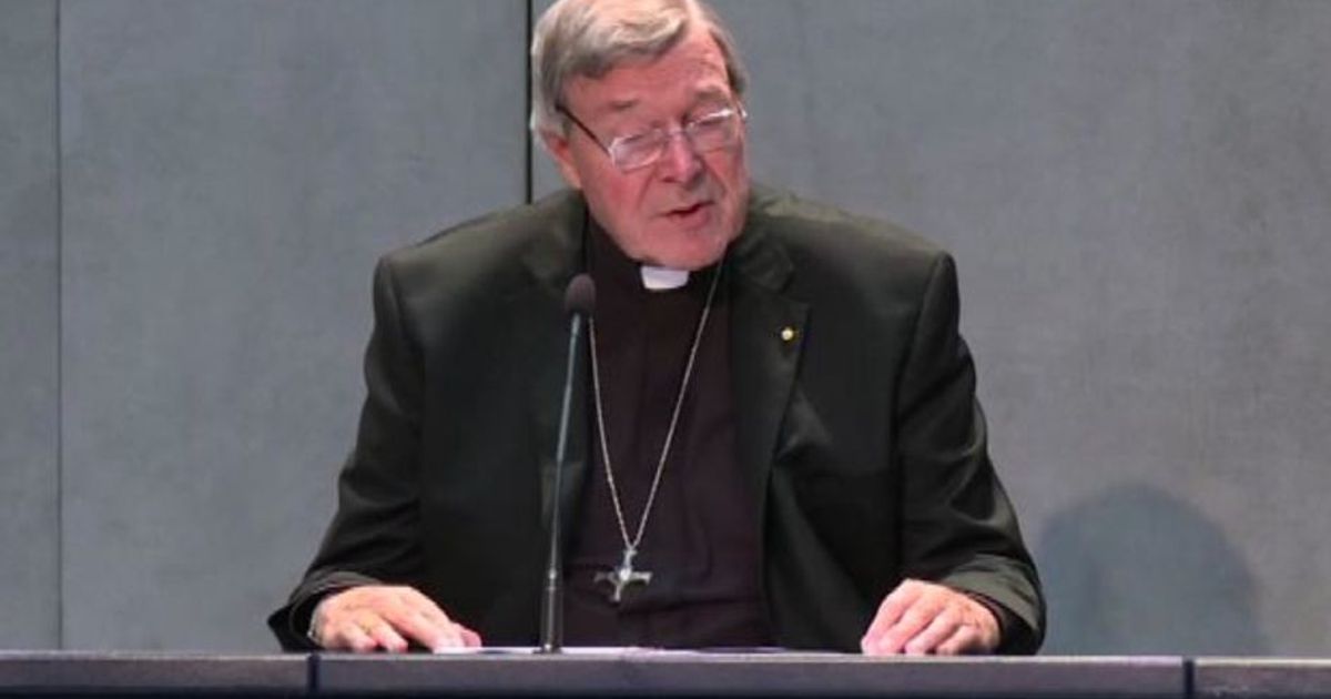 Australia, il cardinale Pell incriminato di gravi reati su minori