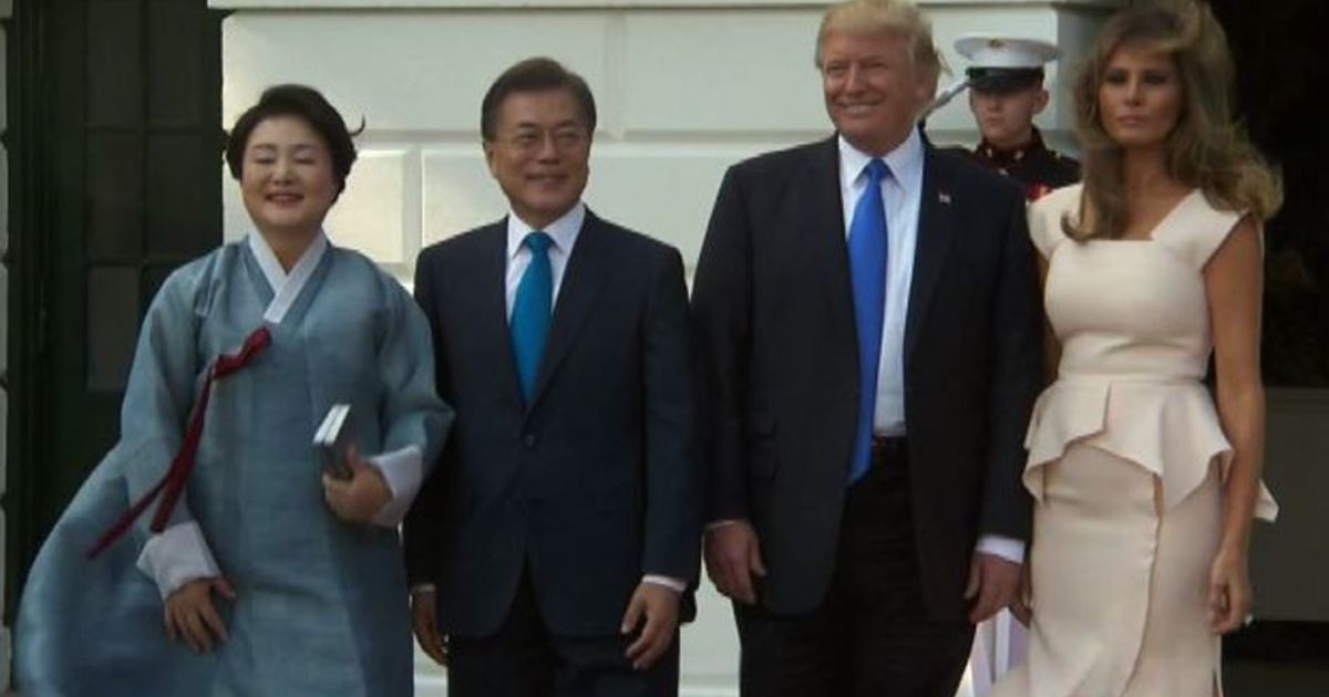 Il nuovo presidente della Sud Corea alla Casa Bianca di Trump