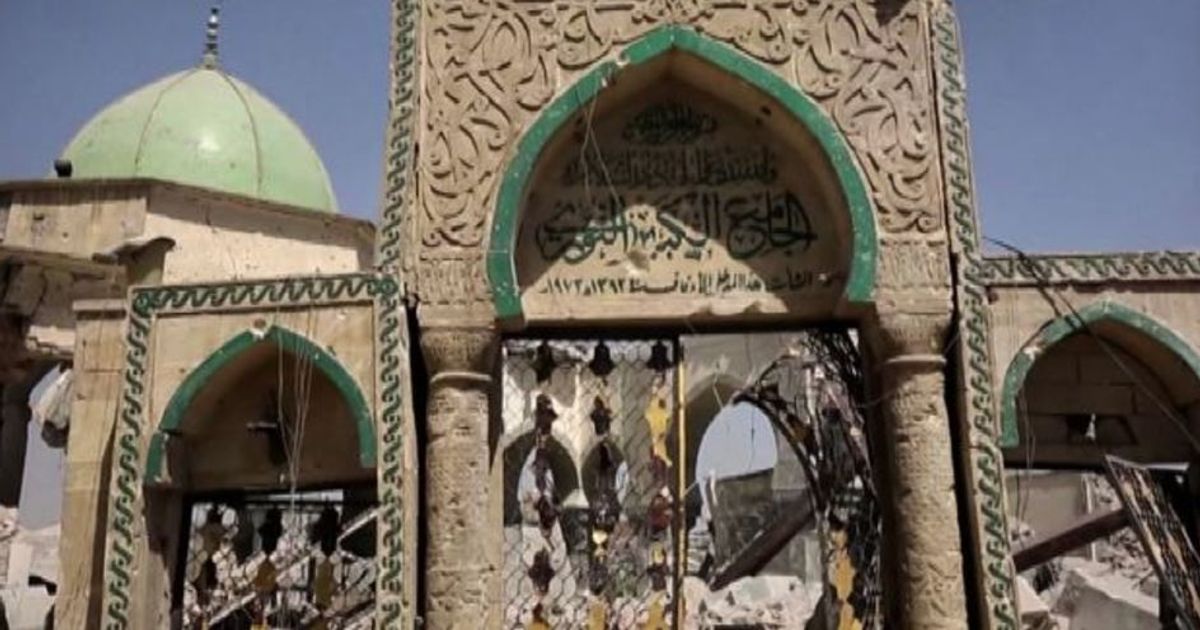 Ecco quel che resta della Moschea Al Nuri di Mosul: le immagini