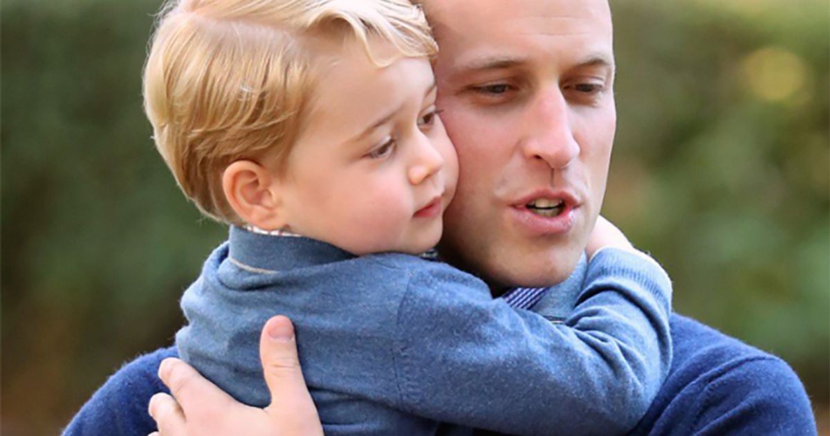Festa del papà: una foto di William con George, ma senza Charlotte