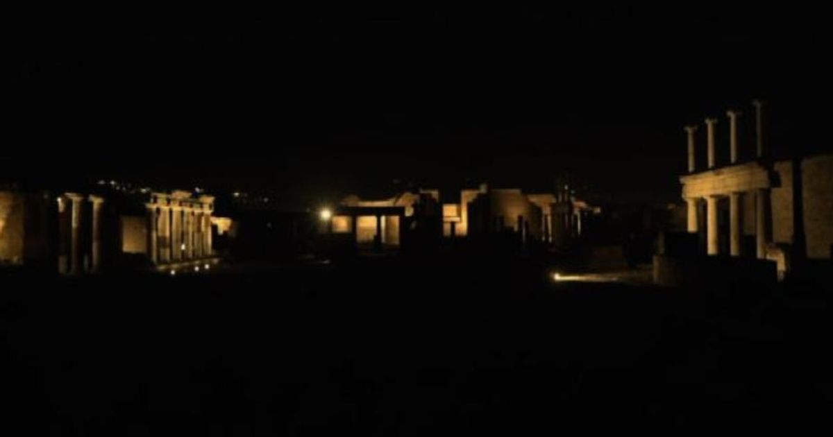 Nuove luci a Pompei: la magia della visita notturna agli scavi