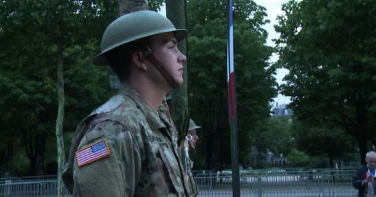 Anche soldati americani alla sfilata del 14 luglio a Parigi