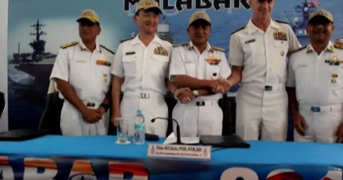 Esercitazioni militari India-Usa-Giappone nel Golfo del Bengala