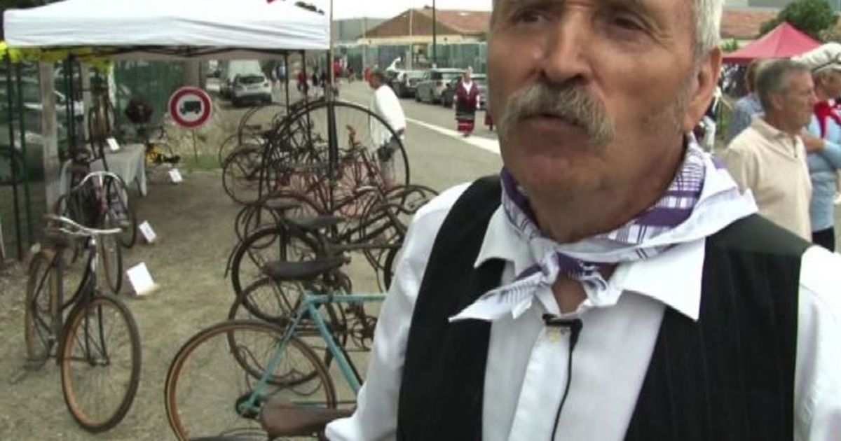 Al Tour de France in mostra le bici d’epoca di un collezionista