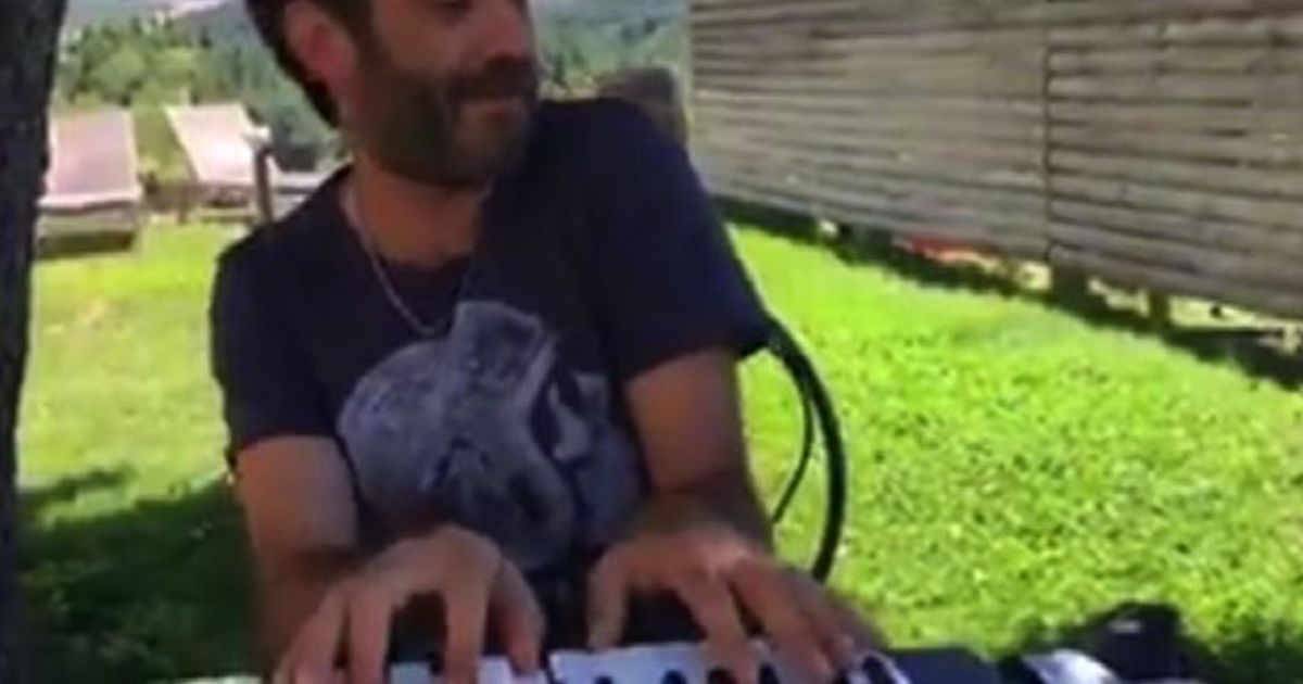 Consoli Gazz e Silvestri provano prima del concerto a Barolo