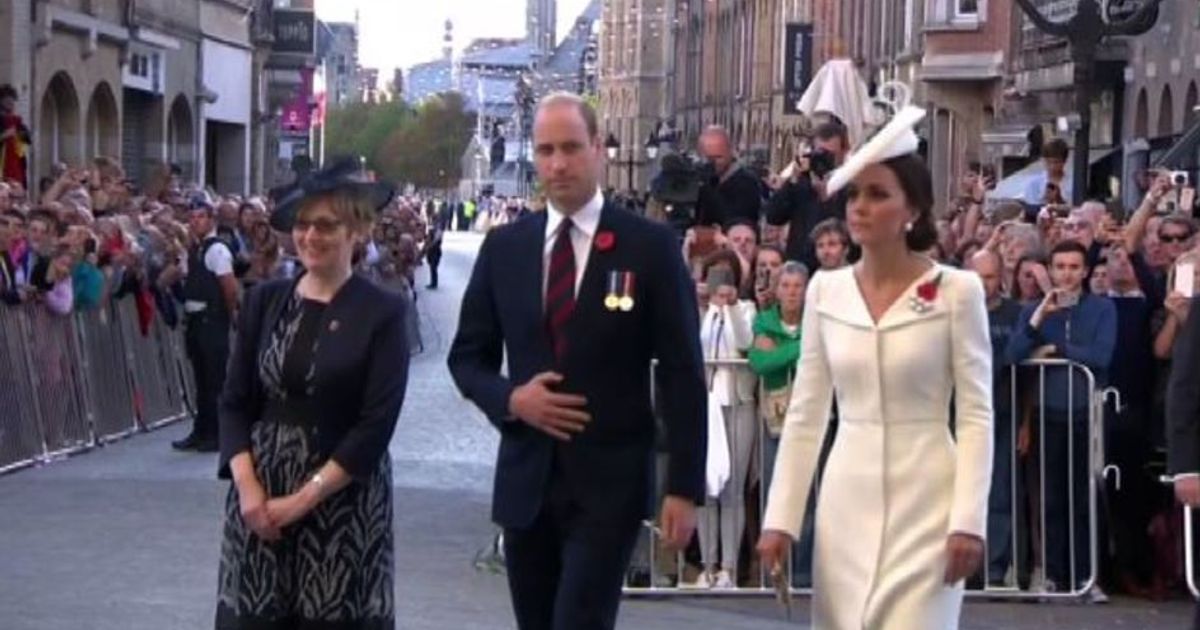 Belgio, William e Kate ricordano a Prima Guerra Mondiale