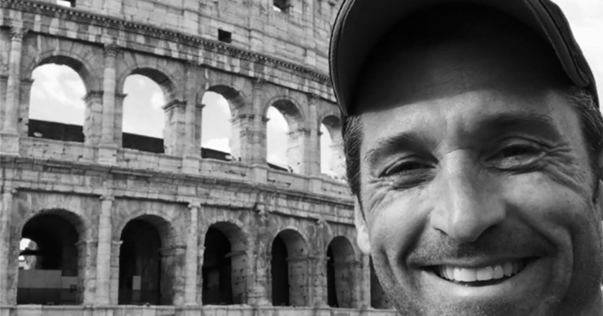 Caccia al dottor “stranamore”, Patrick Dempsey si trova a Roma