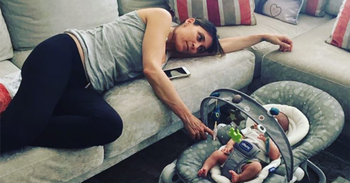 Flavia Pennetta fa pausa pranzo con il piccolo Federico