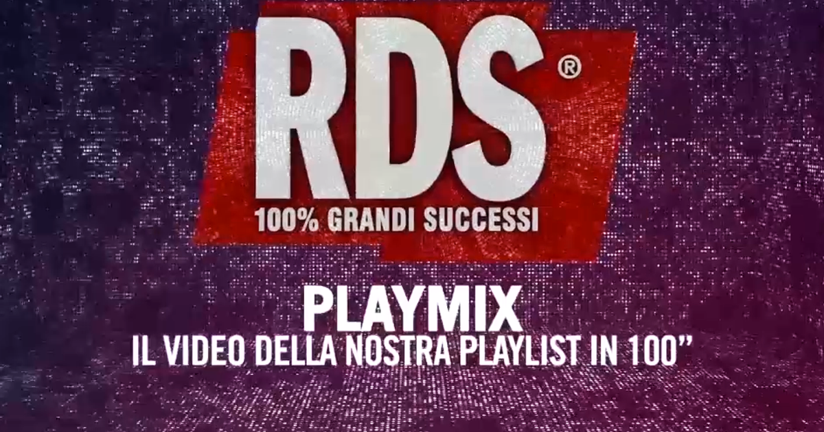 RDS Playmix: 24 luglio 2017