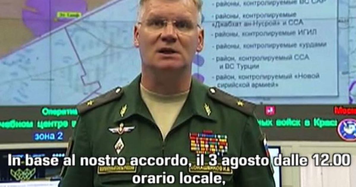 Tregua ad Homs, intesa Mosca-ribelli su zona de-escalation Siria