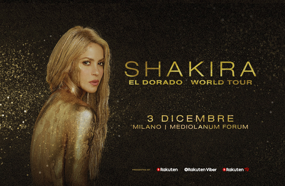 Shakira vinci con Tutti Pazzi per RDS