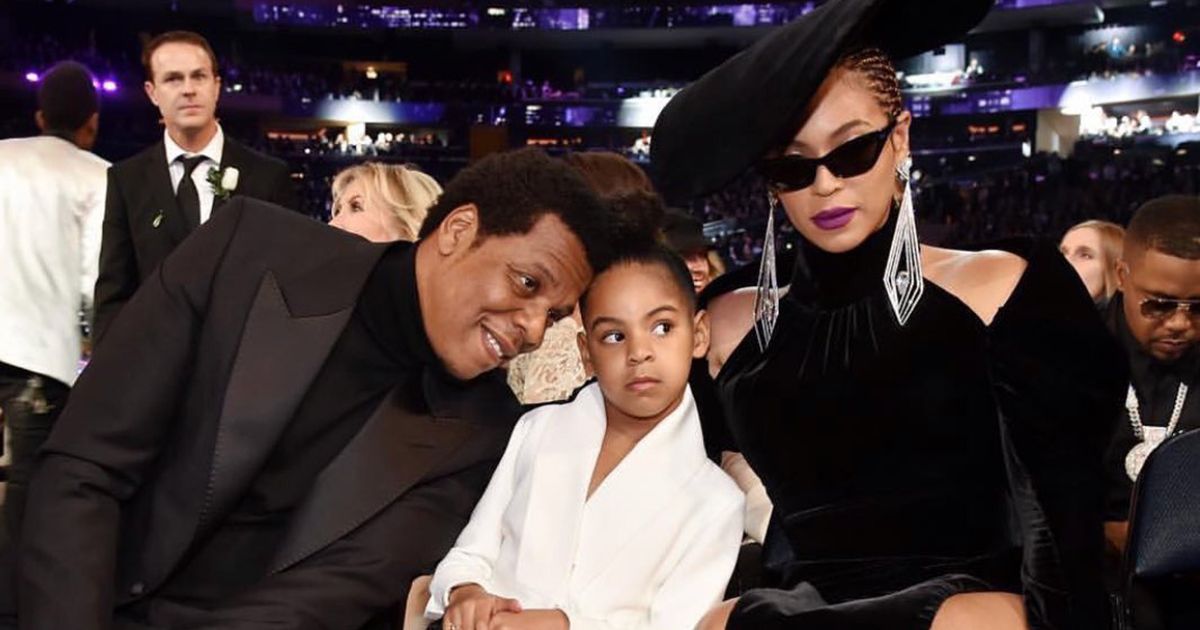 Blue Ivy riprendere i genitori Beyoncé e Jay-Z