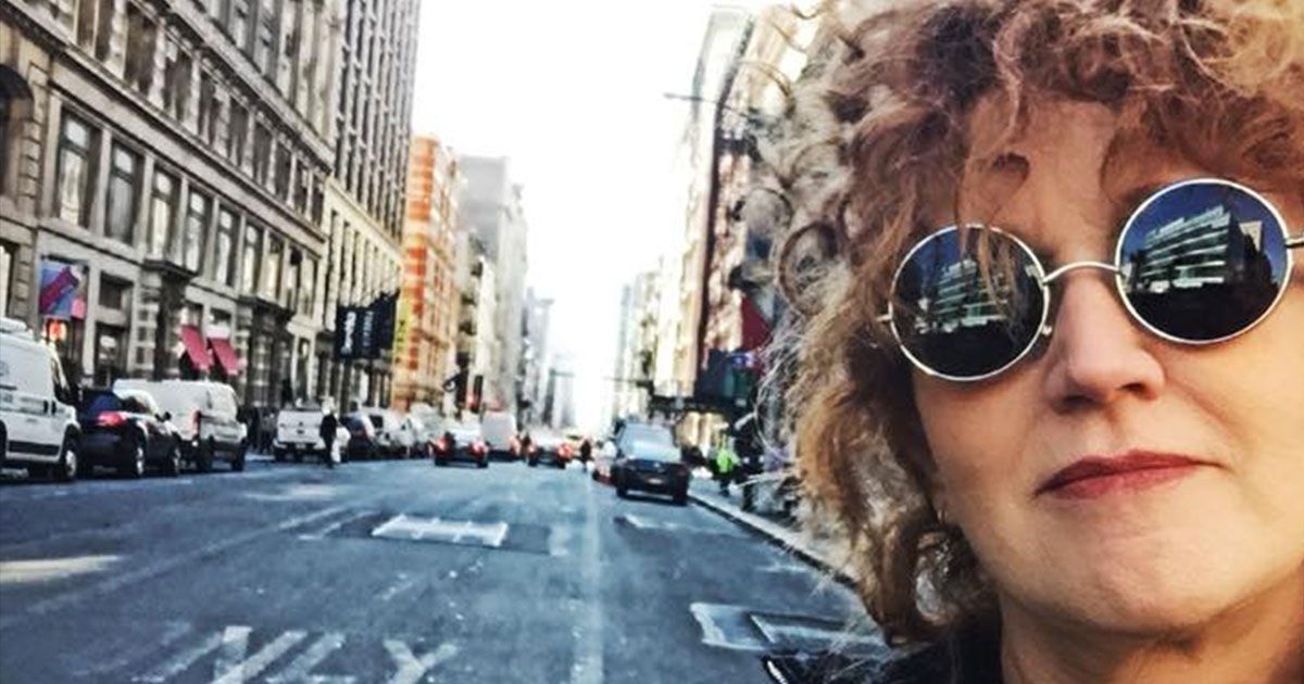 Tanti saluti da New York: Fiorella Mannoia e il primo selfie di coppia