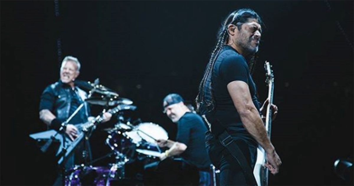 I Metallica cantano ‘C’è chi dice no’ di Vasco Rossi a Torino