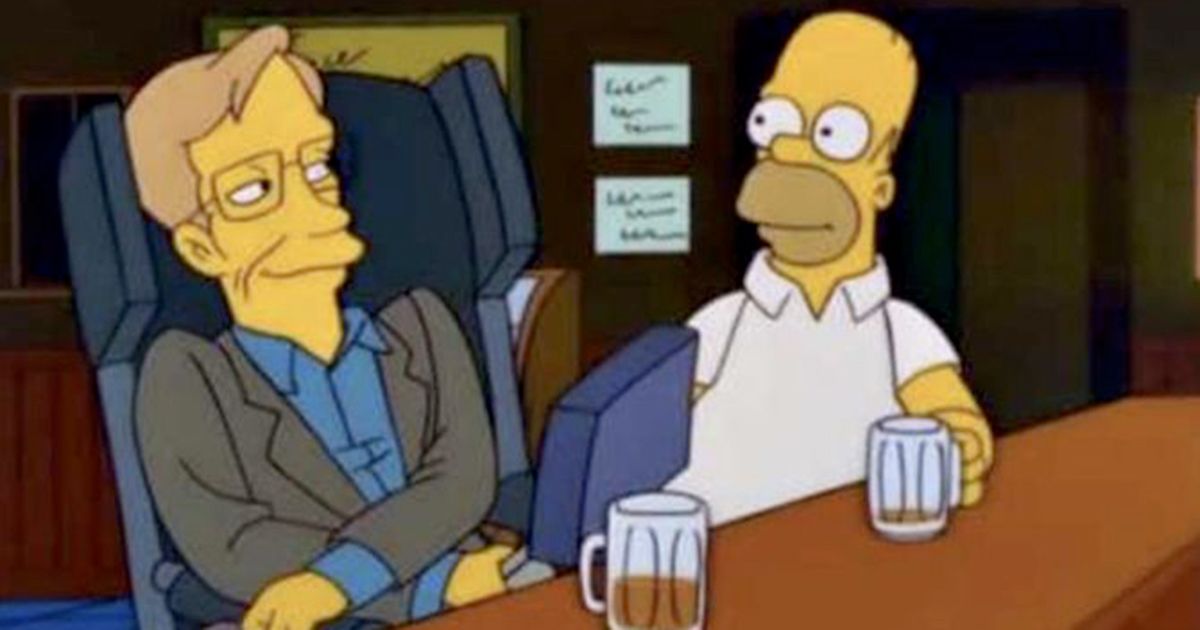 Tutte le volte che abbiamo visto Stephen Hawking nella cultura pop