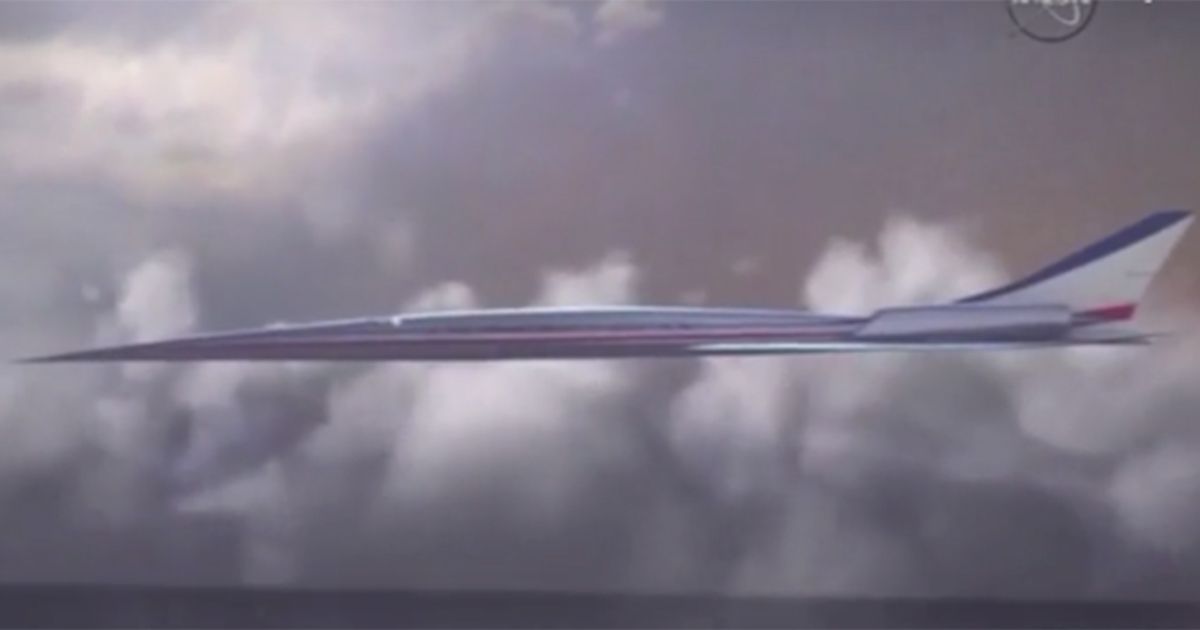Il progetto di un Jet supersonico silenzioso svelato dalla Nasa