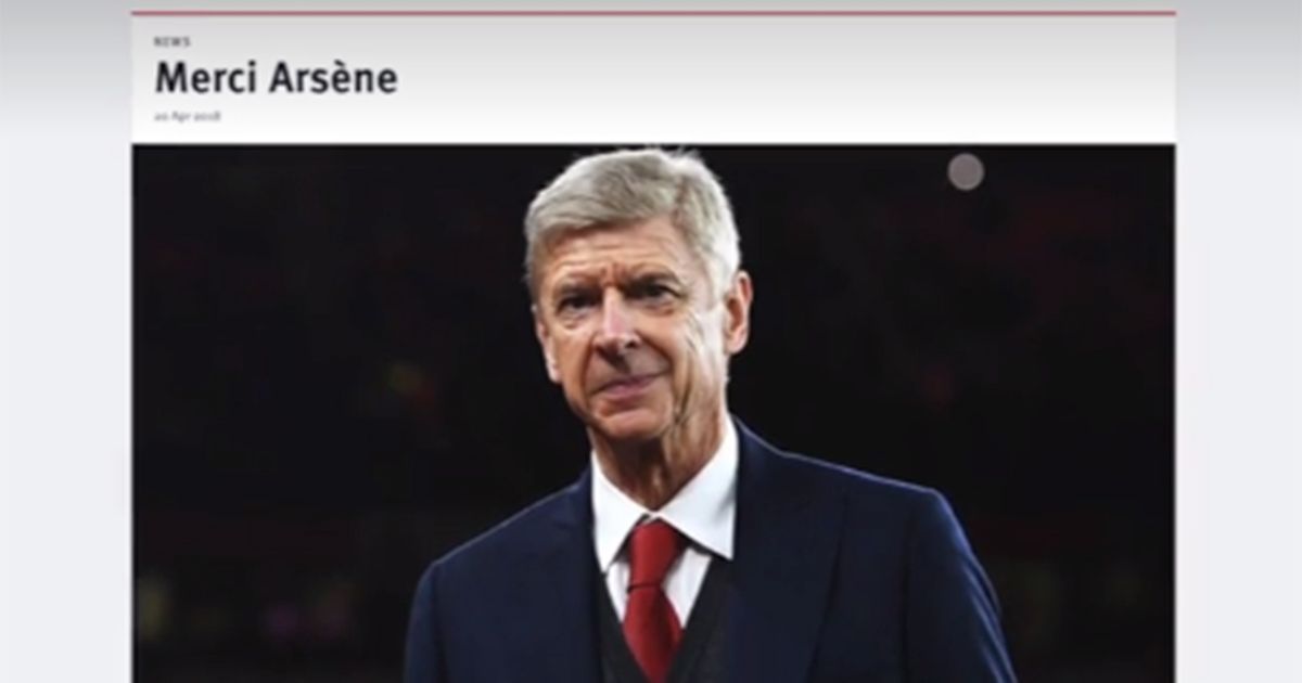 L’addio dopo 22 anni: Wenger lascia l’Arsenal