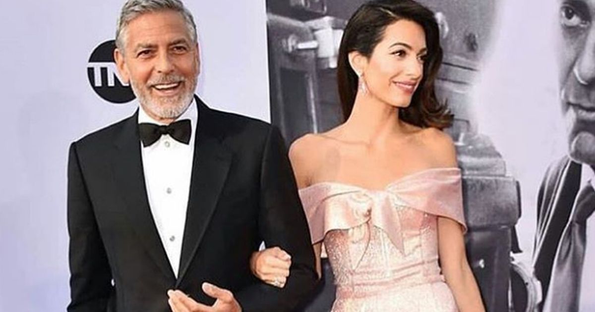 Amal e la perfetta dedica d'amore a George Clooney