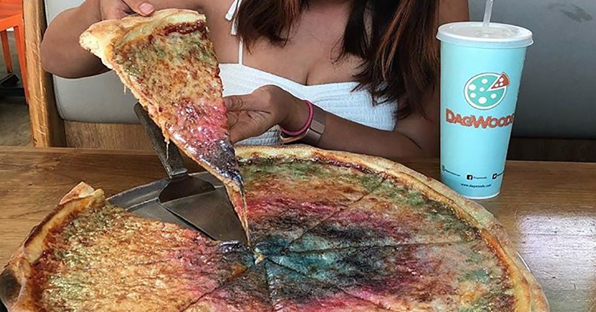 La pizza glitter: ecco l’ultima novità dalla California