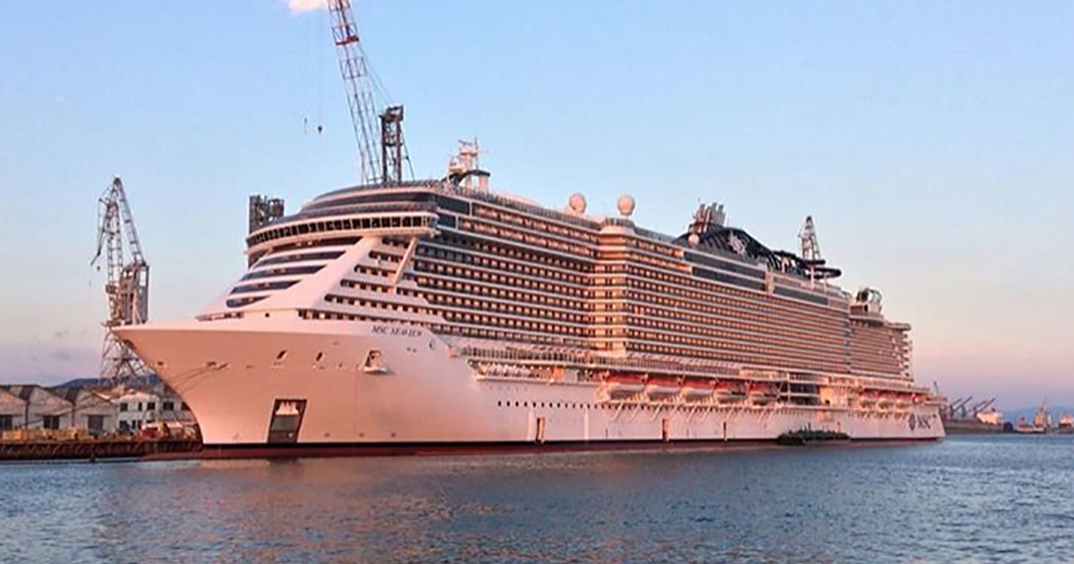 Svelata la MSC Seaview, la più grande nave da crociera mai costruita in Italia