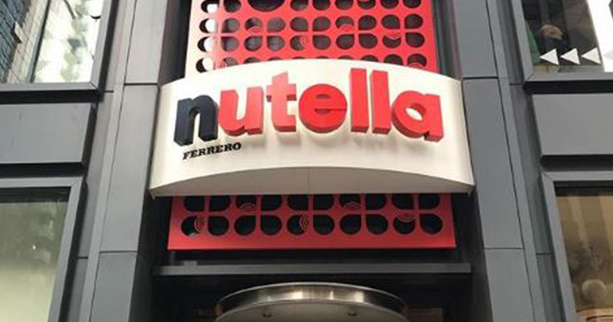 New York: apertura del Nutella Cafè
