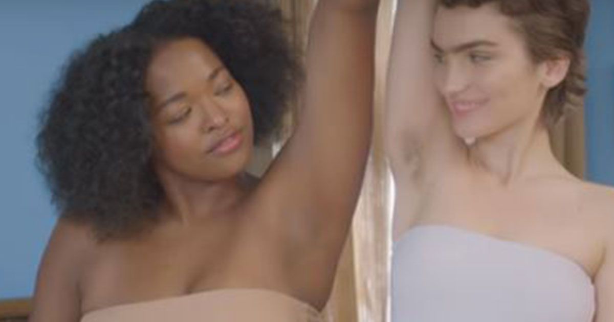 Lo spot dei rasoi che celebra i peli delle donne