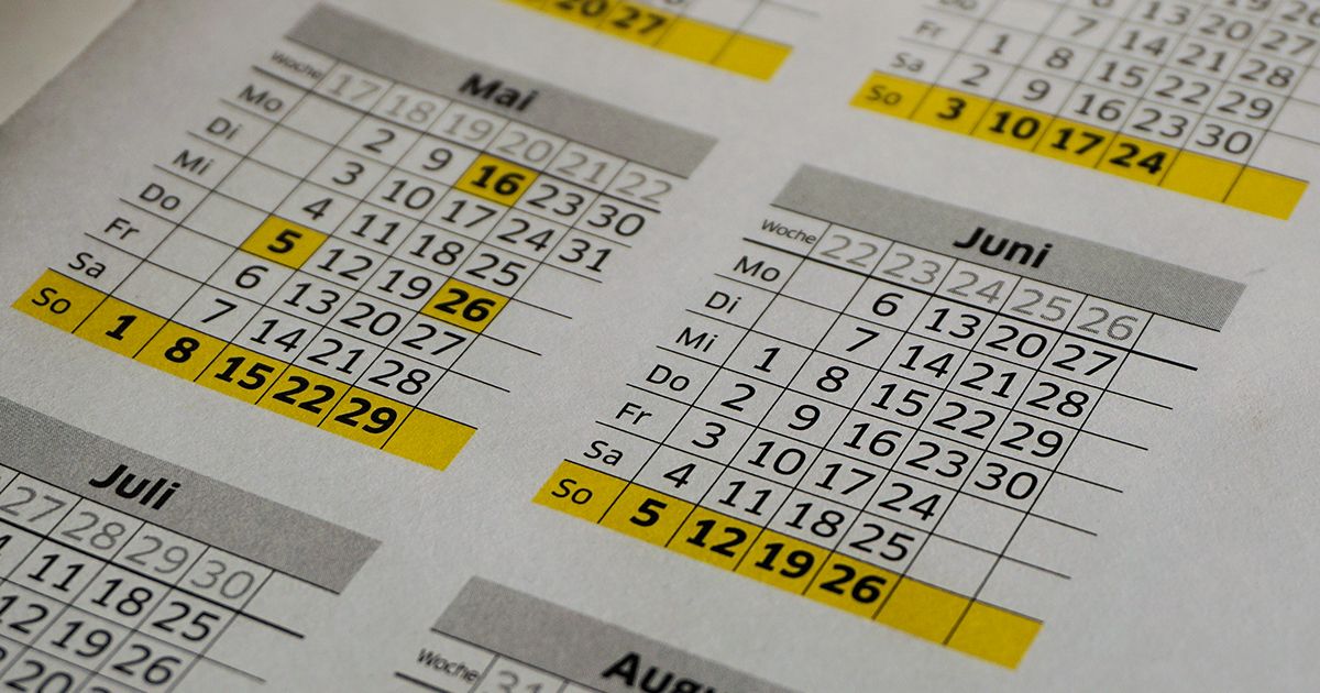 Ansia da rientro: il calendario con le prossime vacanze