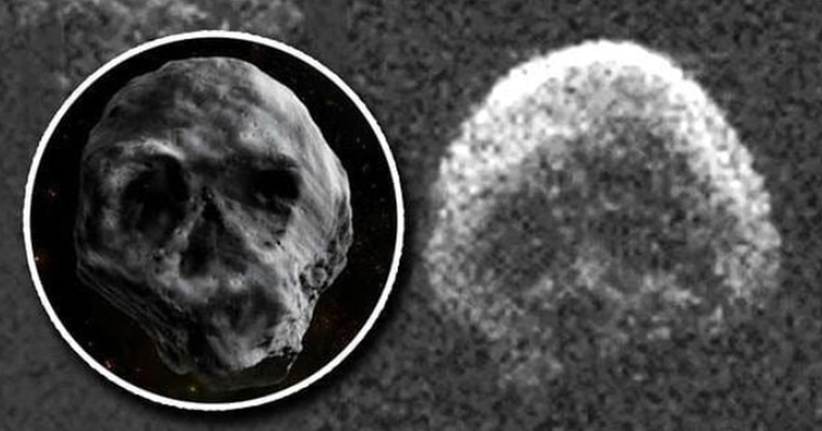 Lo hanno chiamato “l’asteroide di Halloween” perché è forma di teschio